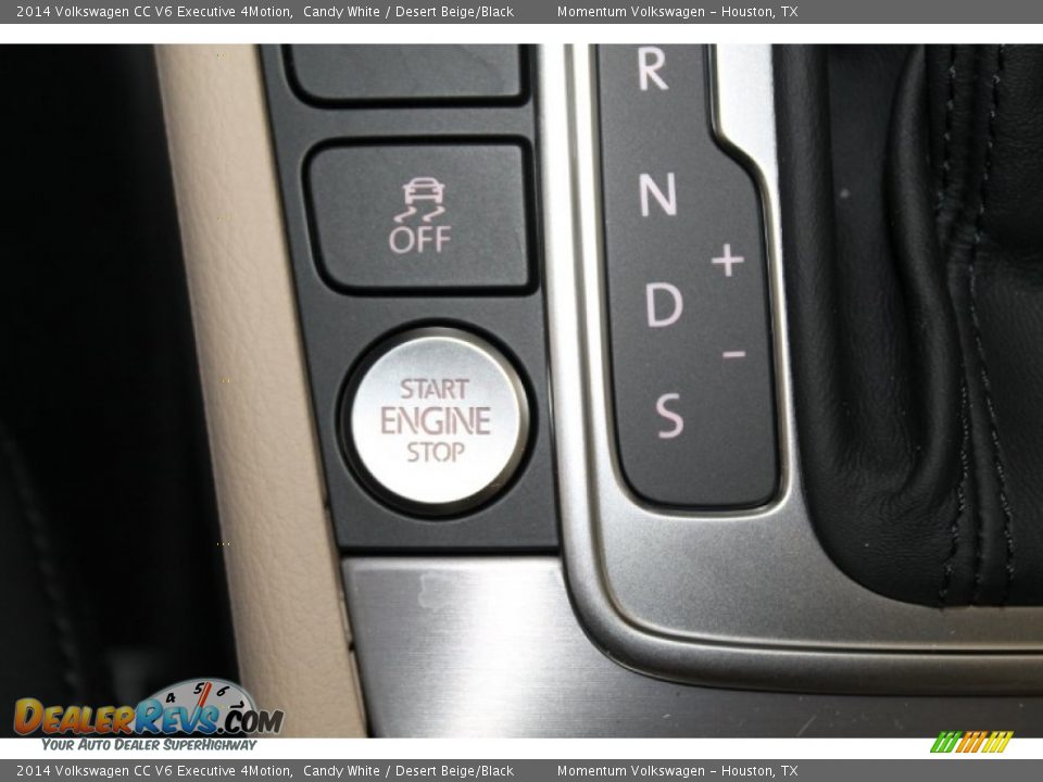 2014 Volkswagen CC V6 Executive 4Motion Candy White / Desert Beige/Black Photo #20