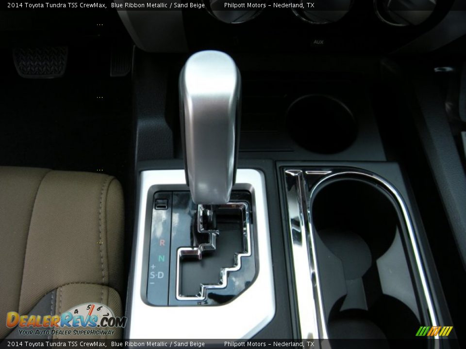 2014 Toyota Tundra TSS CrewMax Blue Ribbon Metallic / Sand Beige Photo #32