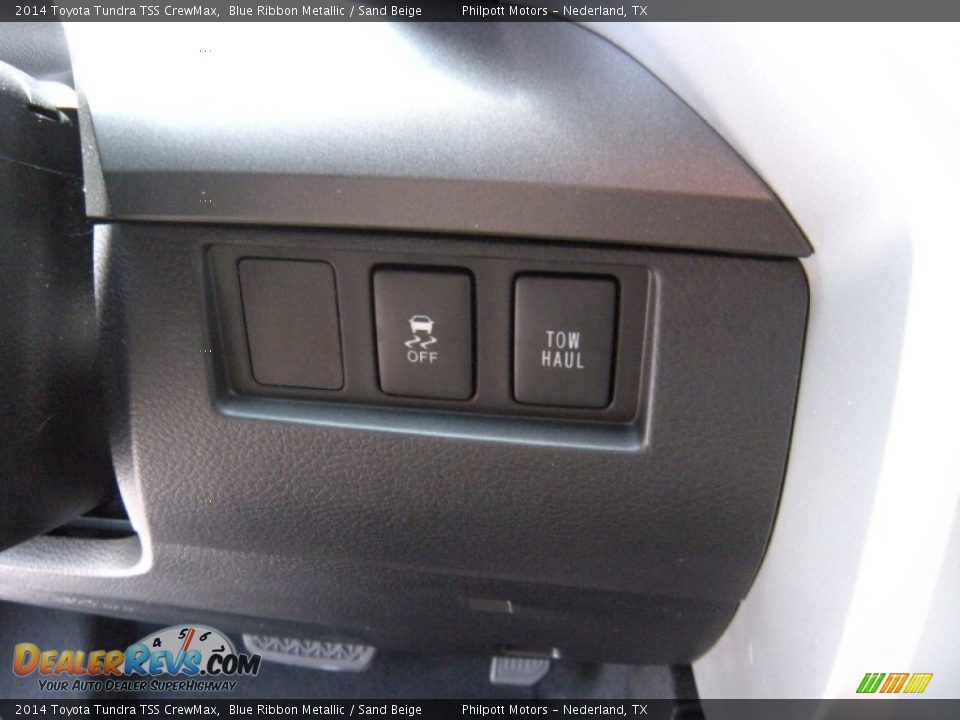 2014 Toyota Tundra TSS CrewMax Blue Ribbon Metallic / Sand Beige Photo #33