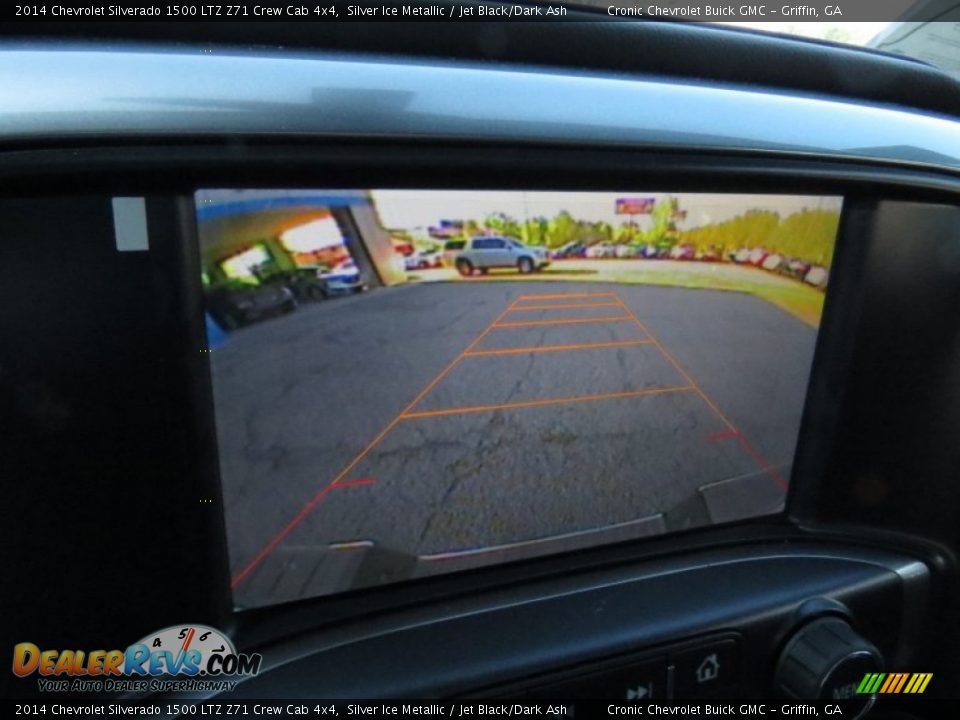 2014 Chevrolet Silverado 1500 LTZ Z71 Crew Cab 4x4 Silver Ice Metallic / Jet Black/Dark Ash Photo #16