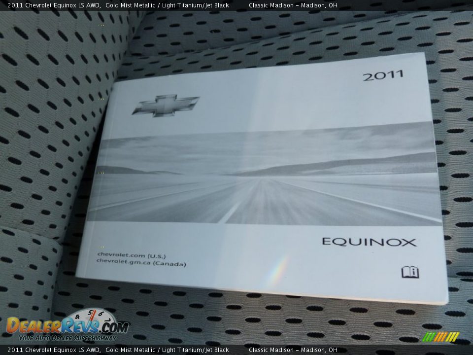 2011 Chevrolet Equinox LS AWD Gold Mist Metallic / Light Titanium/Jet Black Photo #15