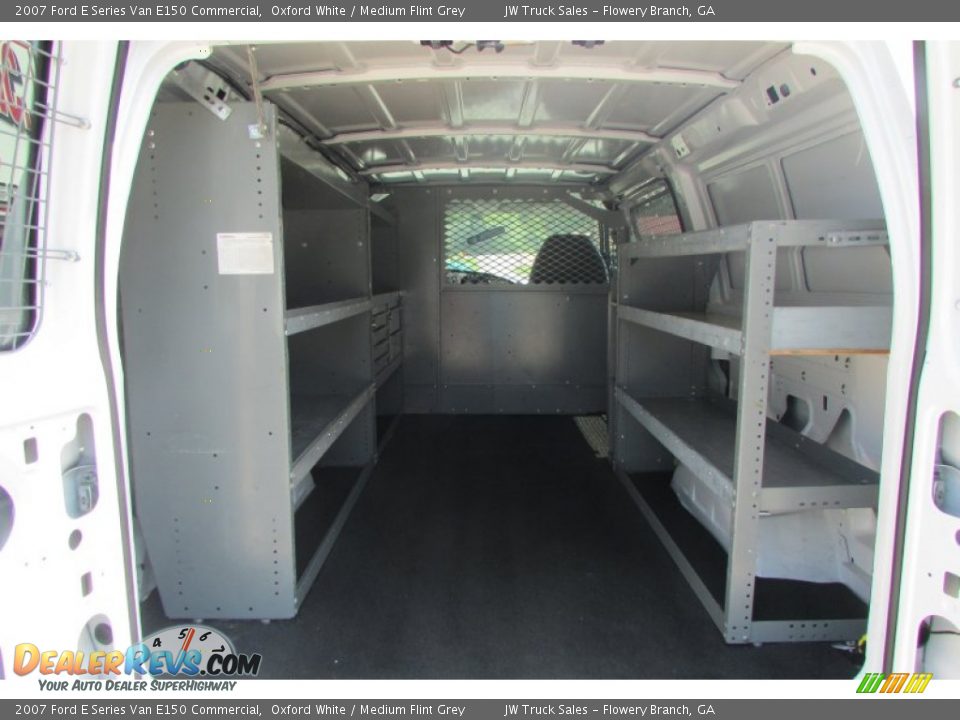2007 Ford E Series Van E150 Commercial Oxford White / Medium Flint Grey Photo #13