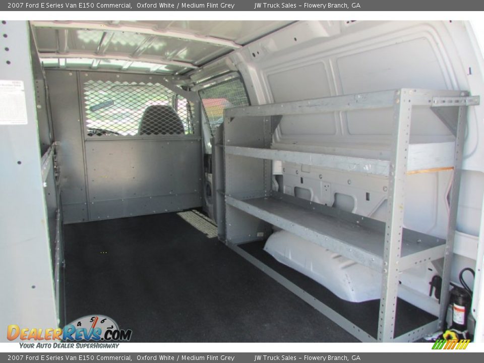 2007 Ford E Series Van E150 Commercial Oxford White / Medium Flint Grey Photo #15