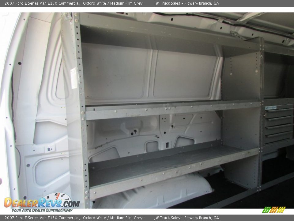 2007 Ford E Series Van E150 Commercial Oxford White / Medium Flint Grey Photo #16