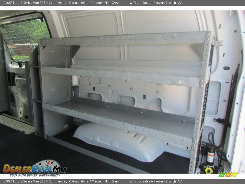 2007 Ford E Series Van E150 Commercial Oxford White / Medium Flint Grey Photo #20