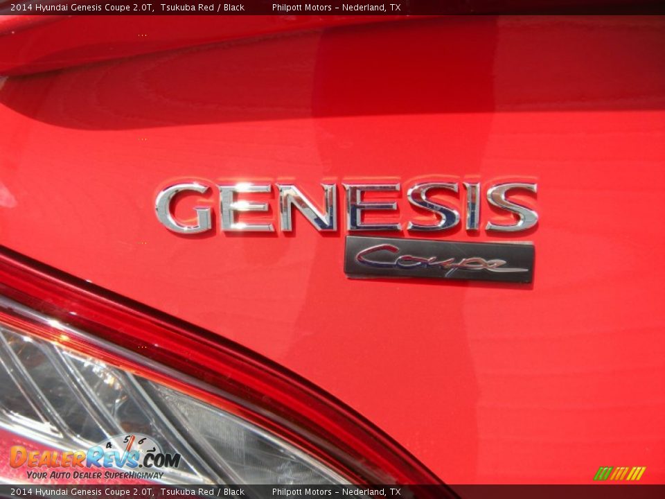 2014 Hyundai Genesis Coupe 2.0T Tsukuba Red / Black Photo #14