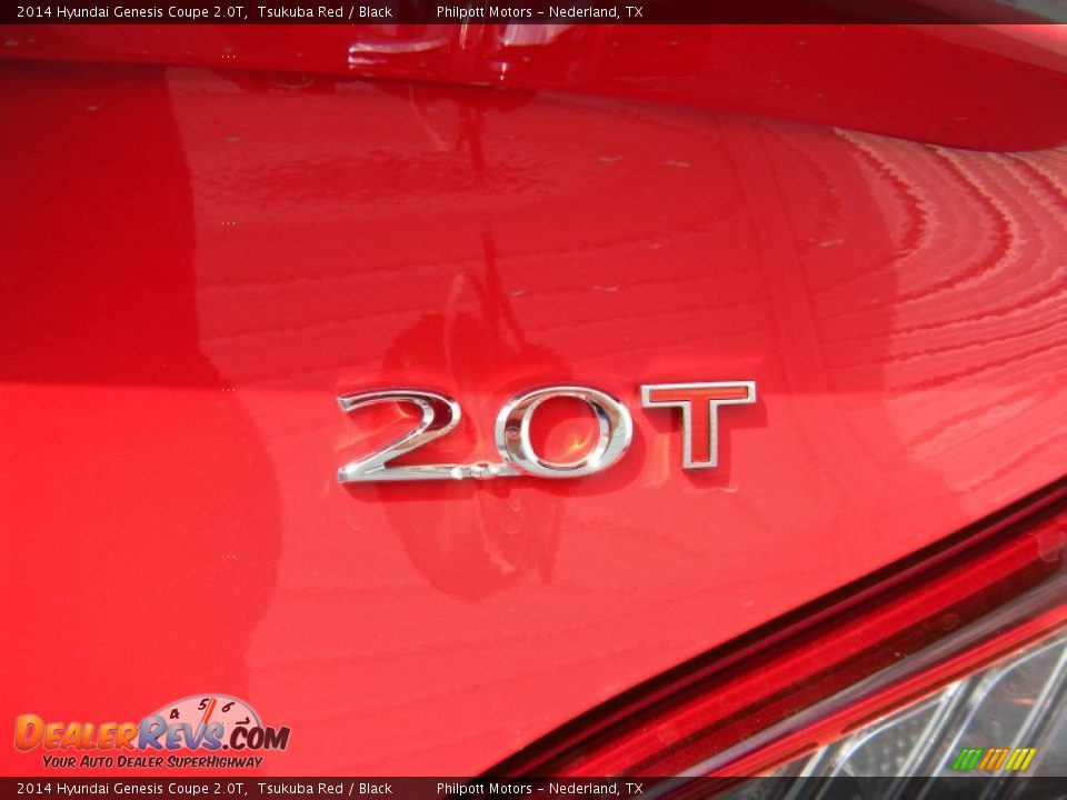 2014 Hyundai Genesis Coupe 2.0T Tsukuba Red / Black Photo #15
