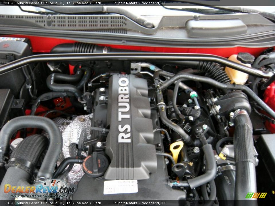 2014 Hyundai Genesis Coupe 2.0T 2.0 Liter Turbocharged DOHC 16-Valve D-CVVT 4 Cylinder Engine Photo #17