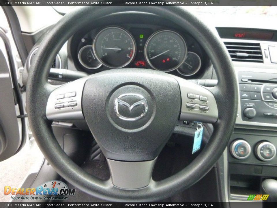 2010 Mazda MAZDA6 i Sport Sedan Performance White / Black Photo #22