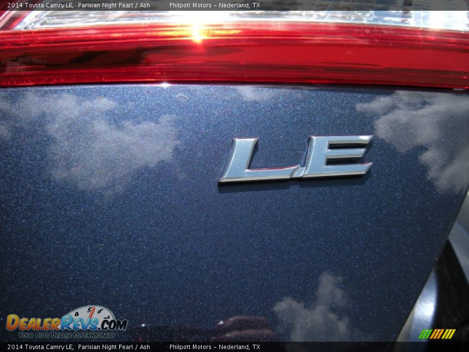 2014 Toyota Camry LE Parisian Night Pearl / Ash Photo #15