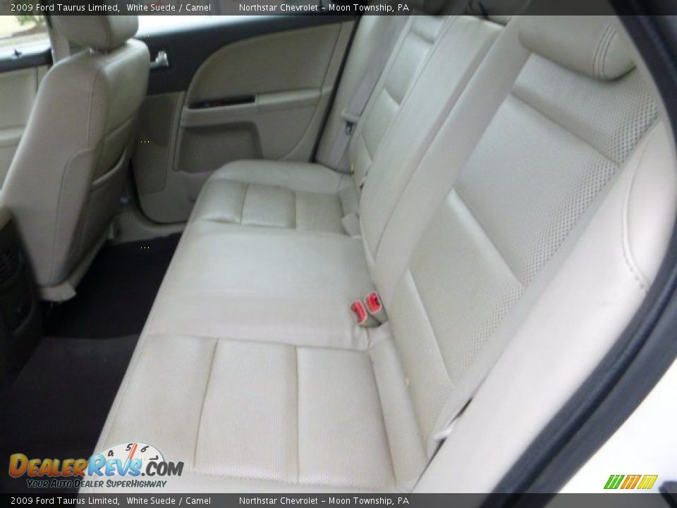 2009 Ford Taurus Limited White Suede / Camel Photo #8