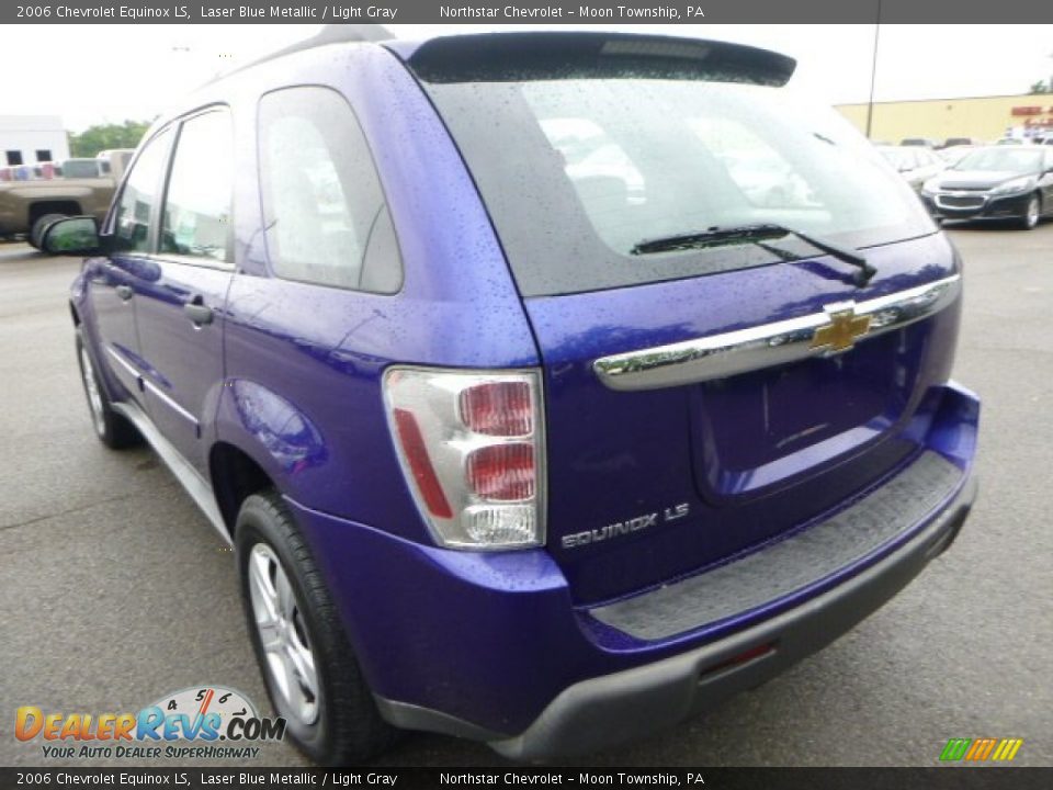 2006 Chevrolet Equinox LS Laser Blue Metallic / Light Gray Photo #2