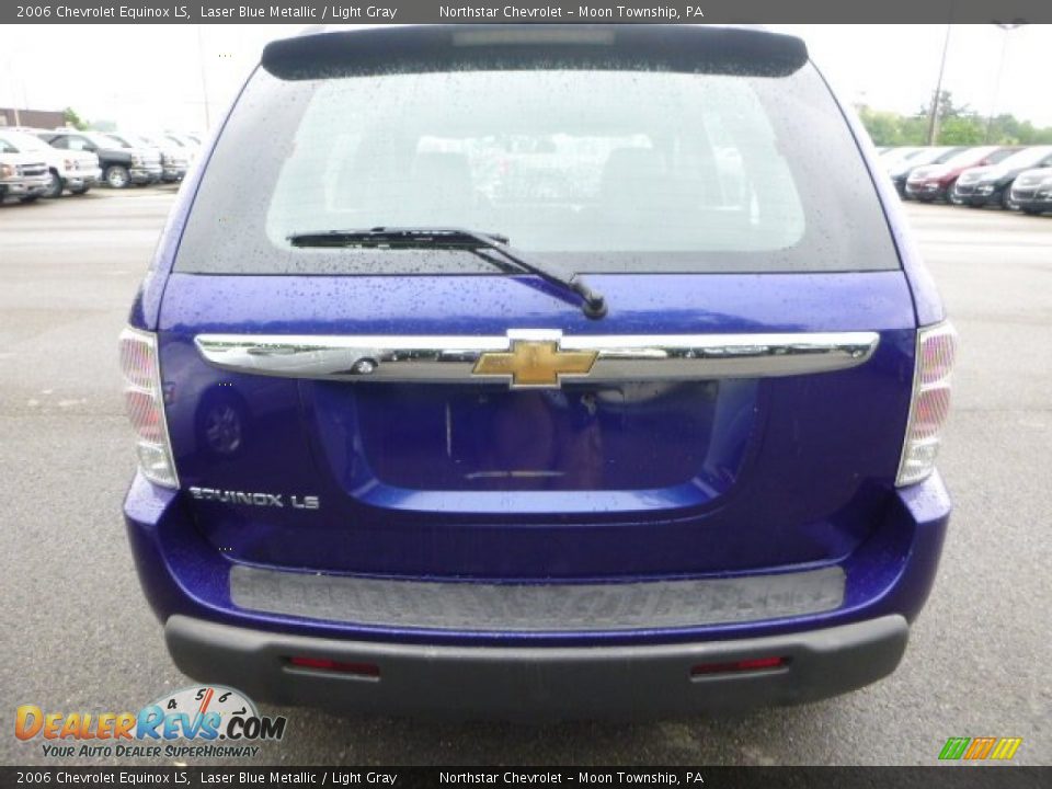 2006 Chevrolet Equinox LS Laser Blue Metallic / Light Gray Photo #3