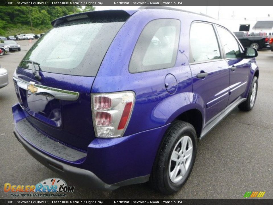 2006 Chevrolet Equinox LS Laser Blue Metallic / Light Gray Photo #4