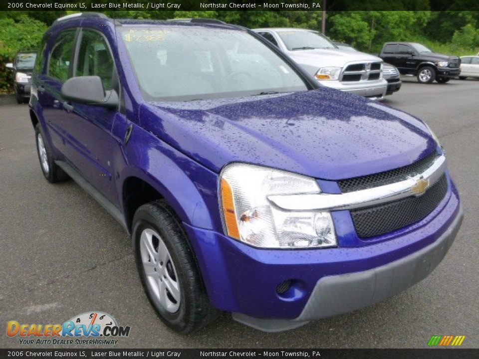 2006 Chevrolet Equinox LS Laser Blue Metallic / Light Gray Photo #5