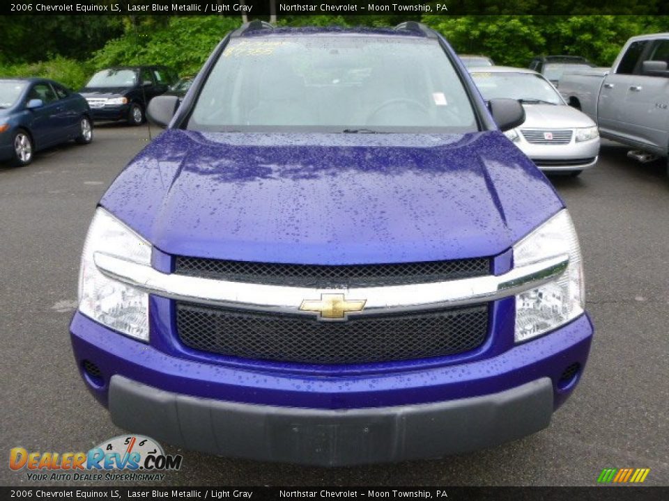 2006 Chevrolet Equinox LS Laser Blue Metallic / Light Gray Photo #6