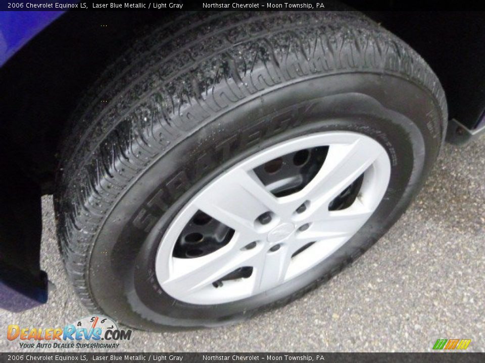 2006 Chevrolet Equinox LS Laser Blue Metallic / Light Gray Photo #7