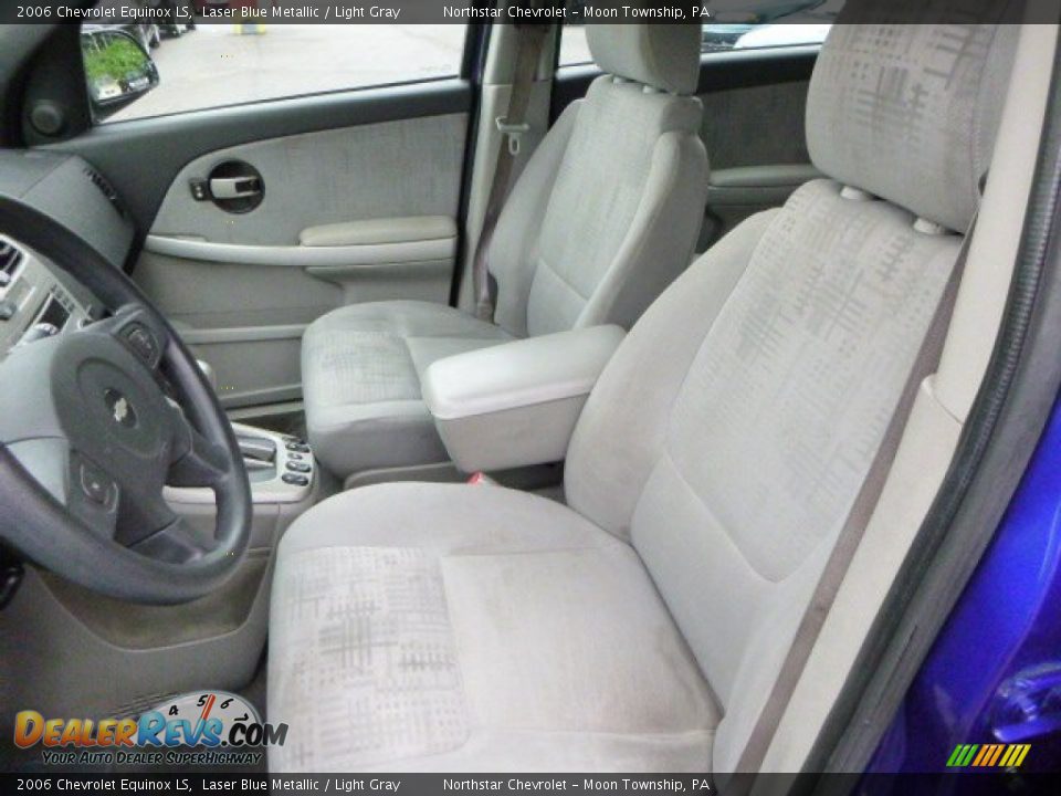 2006 Chevrolet Equinox LS Laser Blue Metallic / Light Gray Photo #8