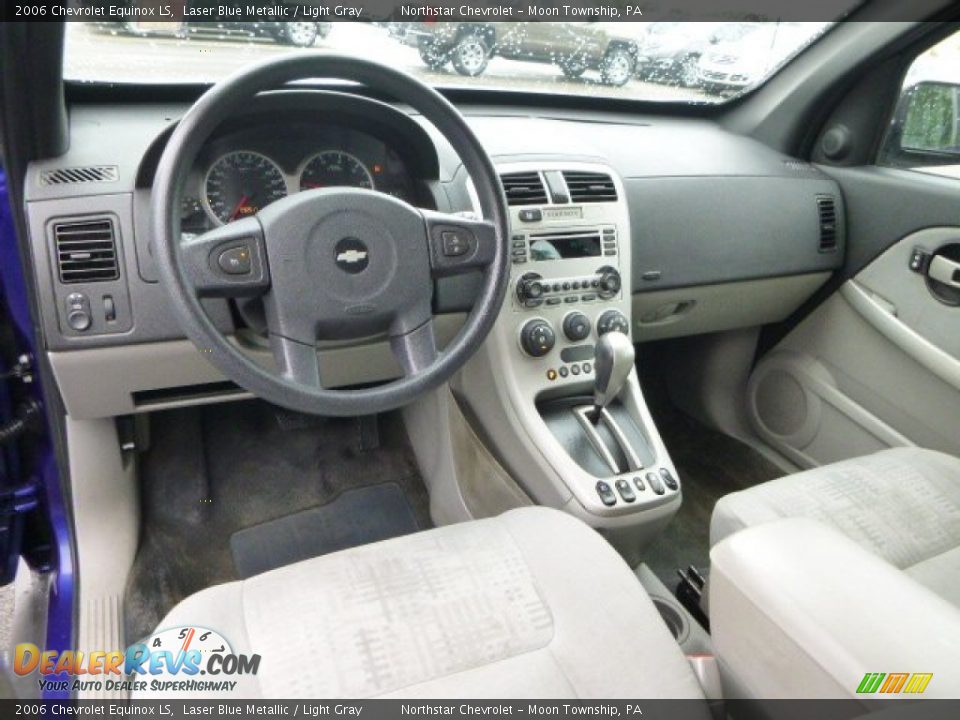Light Gray Interior - 2006 Chevrolet Equinox LS Photo #10