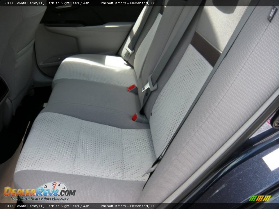 2014 Toyota Camry LE Parisian Night Pearl / Ash Photo #20