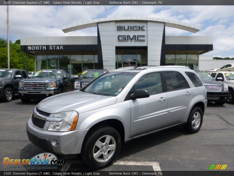 2005 Chevrolet Equinox LT AWD Galaxy Silver Metallic / Light Gray Photo #1
