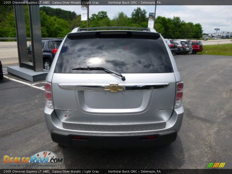 2005 Chevrolet Equinox LT AWD Galaxy Silver Metallic / Light Gray Photo #6