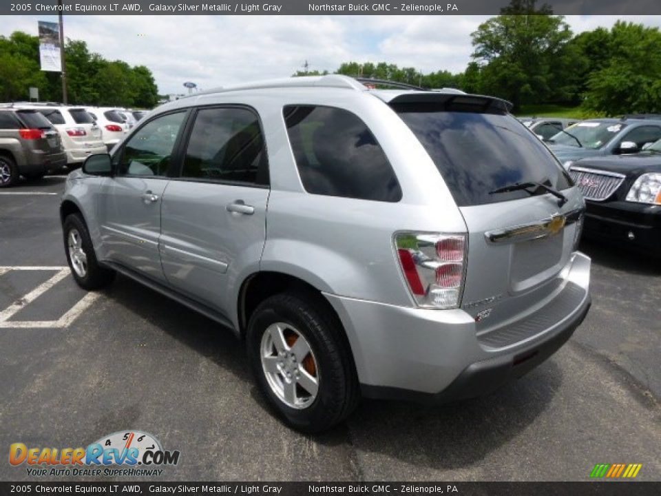 2005 Chevrolet Equinox LT AWD Galaxy Silver Metallic / Light Gray Photo #7