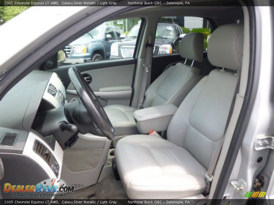 2005 Chevrolet Equinox LT AWD Galaxy Silver Metallic / Light Gray Photo #10