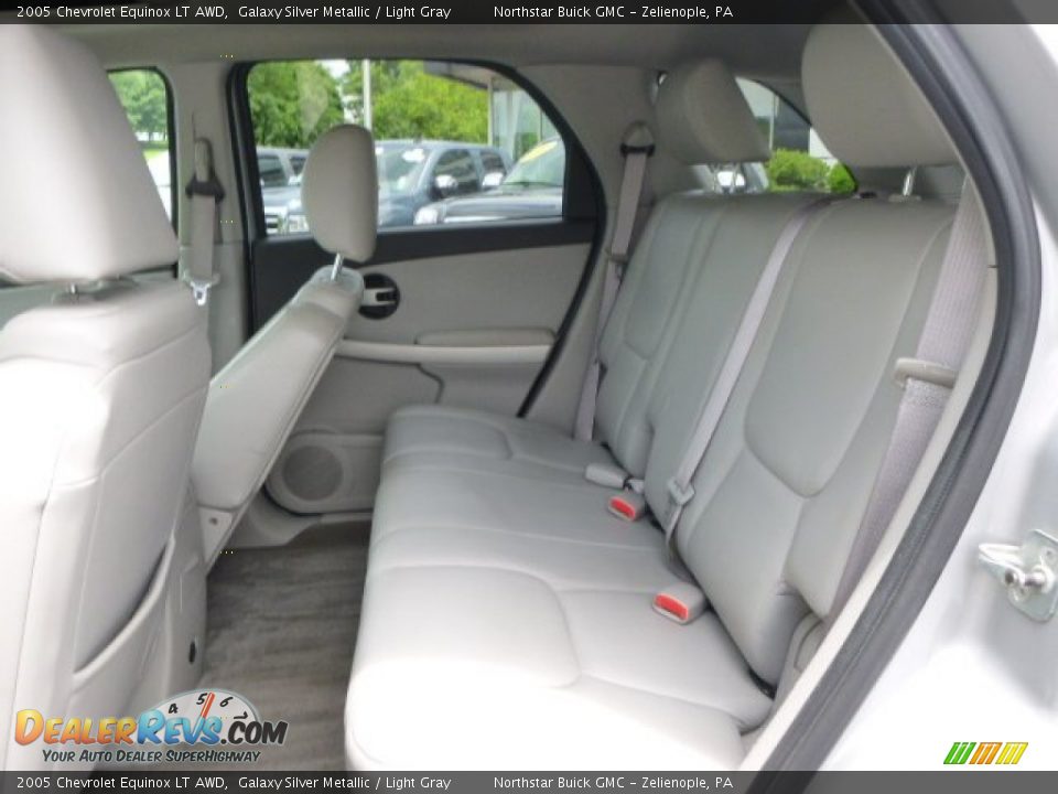2005 Chevrolet Equinox LT AWD Galaxy Silver Metallic / Light Gray Photo #12