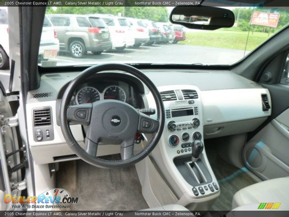 2005 Chevrolet Equinox LT AWD Galaxy Silver Metallic / Light Gray Photo #14