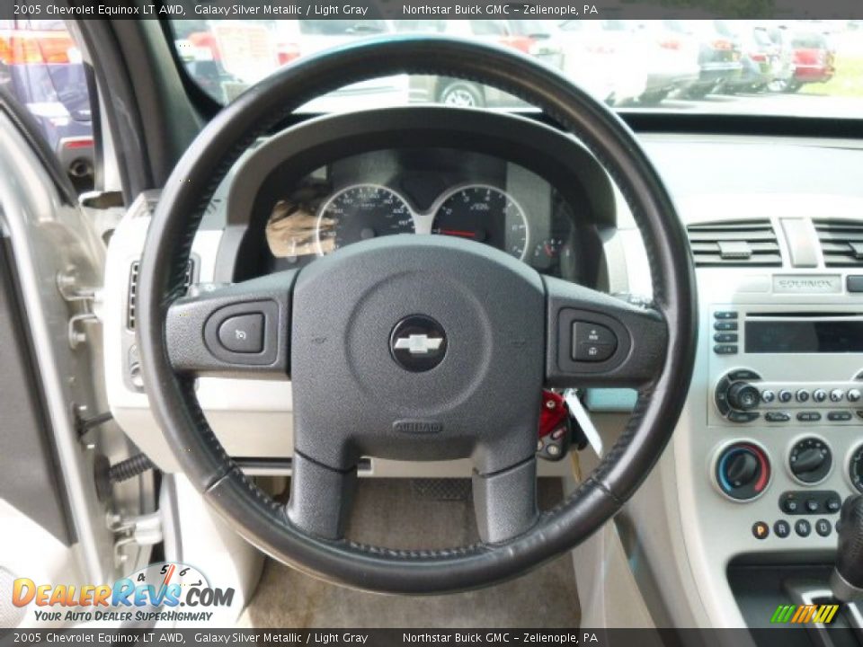 2005 Chevrolet Equinox LT AWD Galaxy Silver Metallic / Light Gray Photo #18