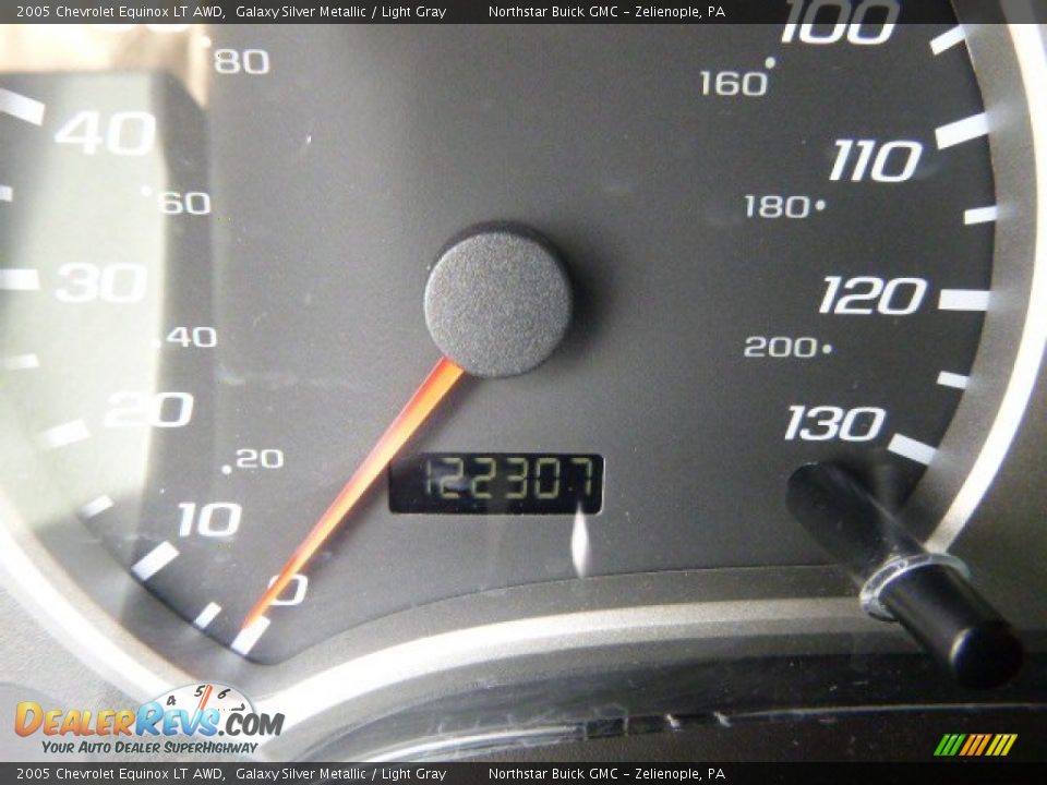 2005 Chevrolet Equinox LT AWD Galaxy Silver Metallic / Light Gray Photo #19
