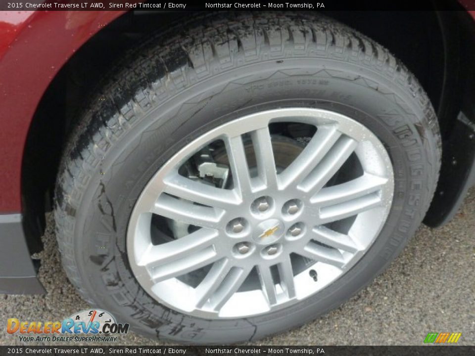 2015 Chevrolet Traverse LT AWD Wheel Photo #9
