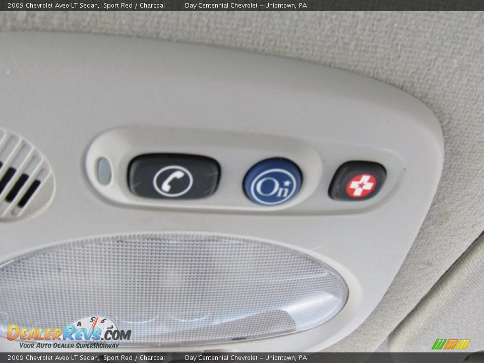 2009 Chevrolet Aveo LT Sedan Sport Red / Charcoal Photo #17