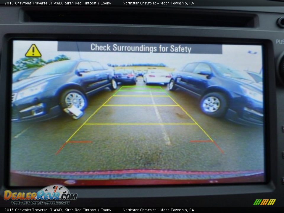 2015 Chevrolet Traverse LT AWD Siren Red Tintcoat / Ebony Photo #17