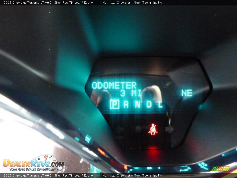 2015 Chevrolet Traverse LT AWD Siren Red Tintcoat / Ebony Photo #20
