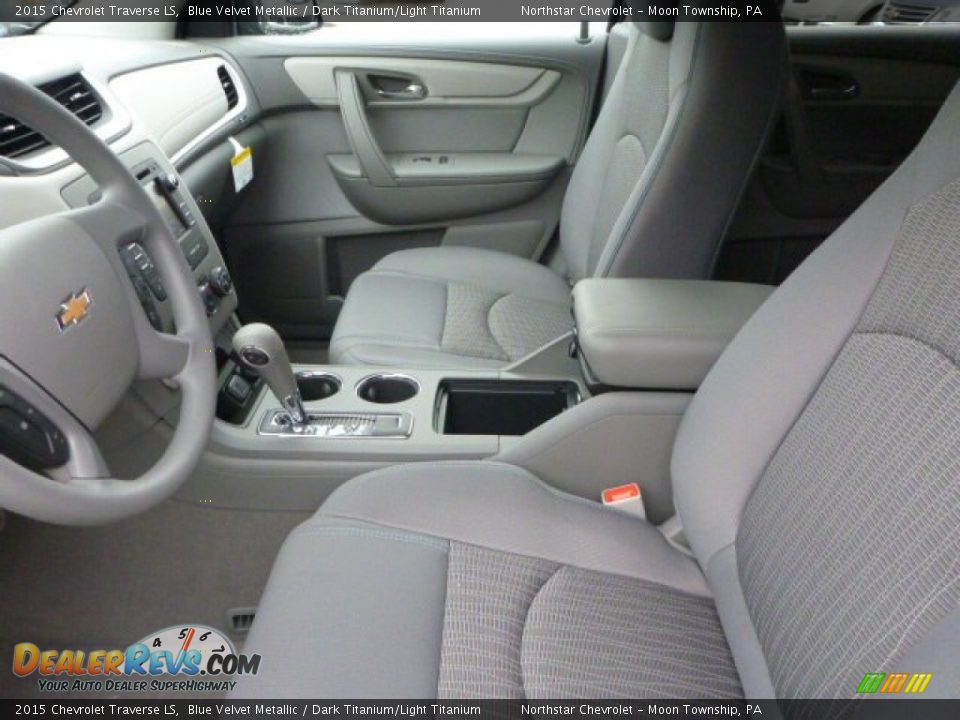 Front Seat of 2015 Chevrolet Traverse LS Photo #10
