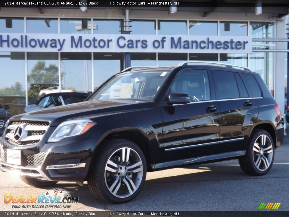 2014 Mercedes-Benz GLK 350 4Matic Black / Black Photo #1