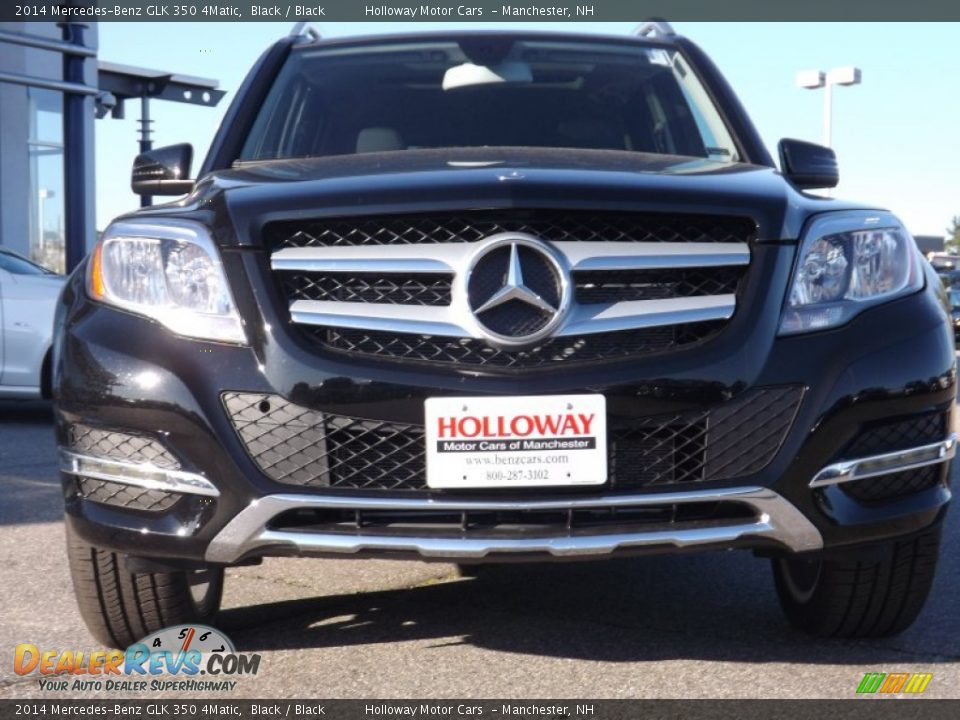 2014 Mercedes-Benz GLK 350 4Matic Black / Black Photo #2