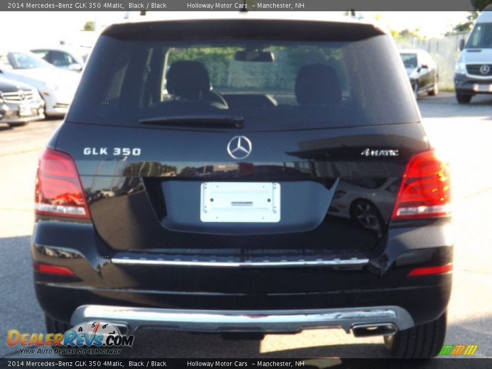 2014 Mercedes-Benz GLK 350 4Matic Black / Black Photo #4