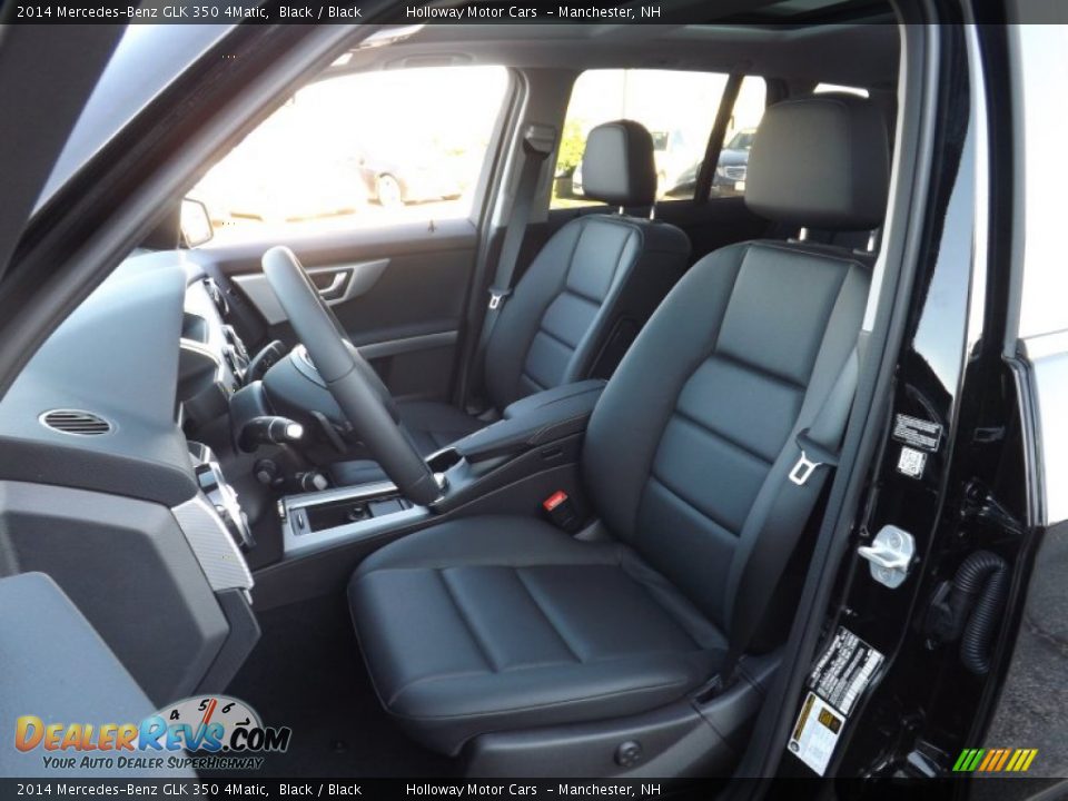 2014 Mercedes-Benz GLK 350 4Matic Black / Black Photo #17