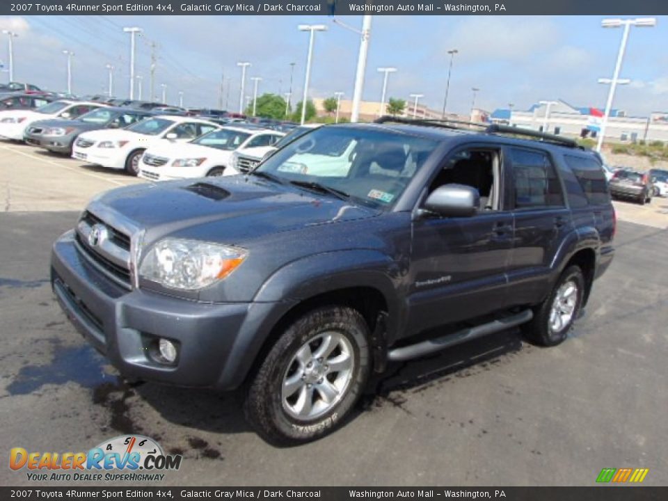 2007 Toyota 4Runner Sport Edition 4x4 Galactic Gray Mica / Dark Charcoal Photo #4
