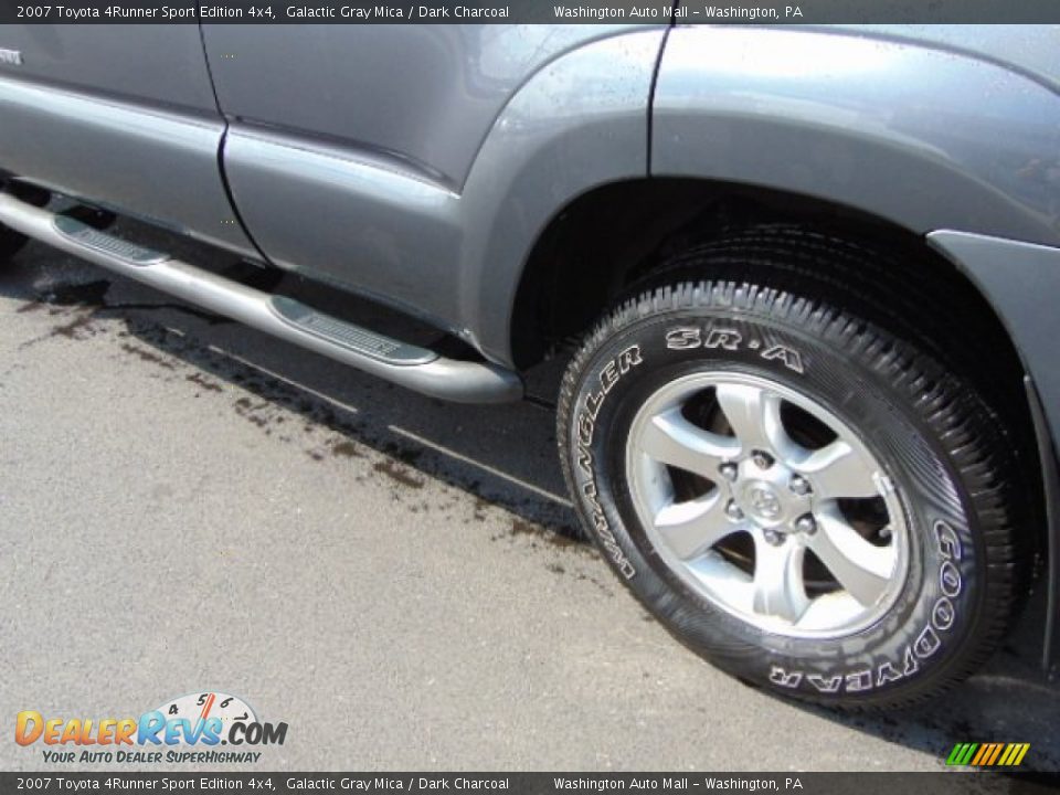 2007 Toyota 4Runner Sport Edition 4x4 Galactic Gray Mica / Dark Charcoal Photo #6