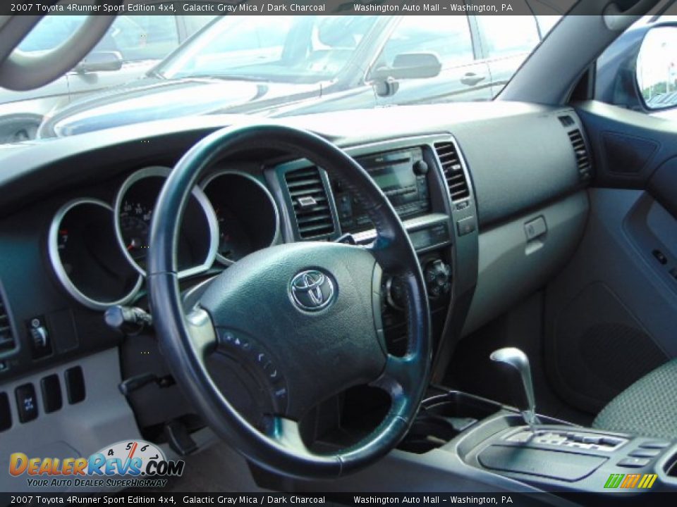 2007 Toyota 4Runner Sport Edition 4x4 Galactic Gray Mica / Dark Charcoal Photo #10