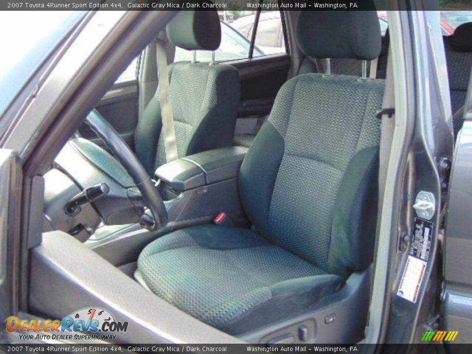 2007 Toyota 4Runner Sport Edition 4x4 Galactic Gray Mica / Dark Charcoal Photo #11