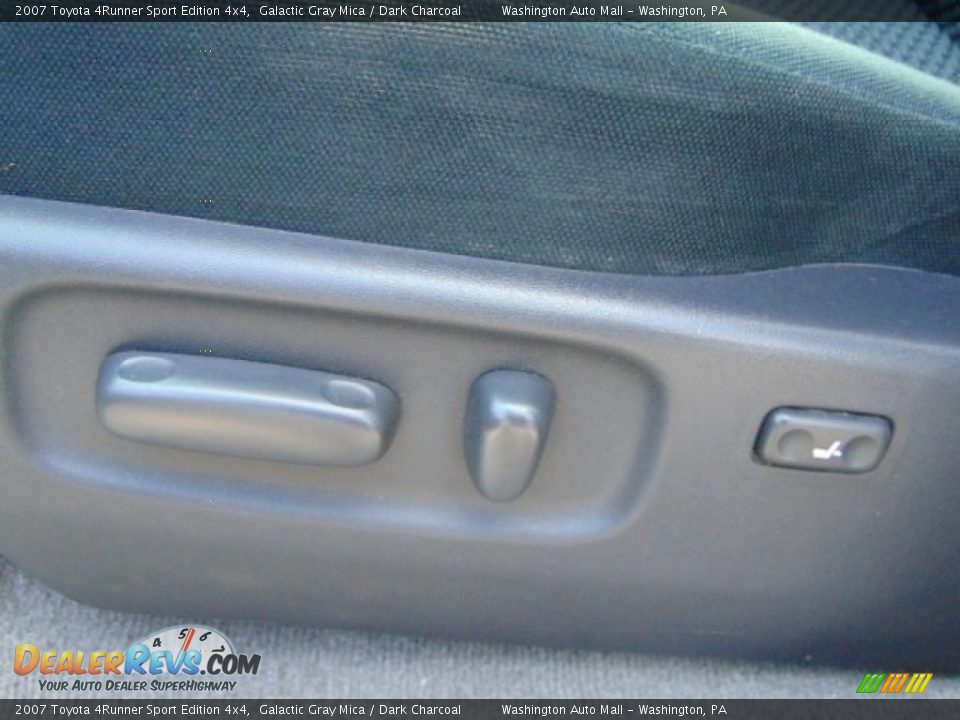 2007 Toyota 4Runner Sport Edition 4x4 Galactic Gray Mica / Dark Charcoal Photo #12