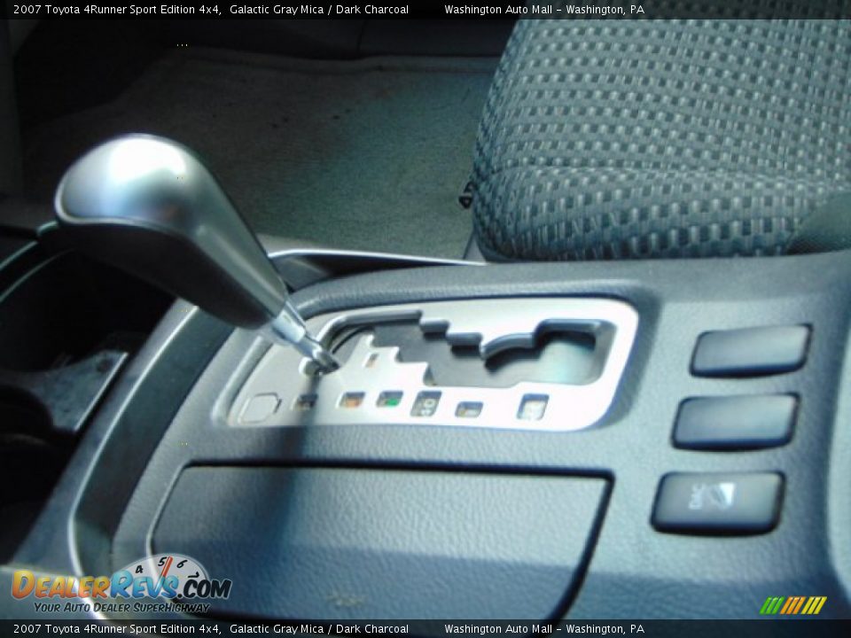 2007 Toyota 4Runner Sport Edition 4x4 Galactic Gray Mica / Dark Charcoal Photo #14