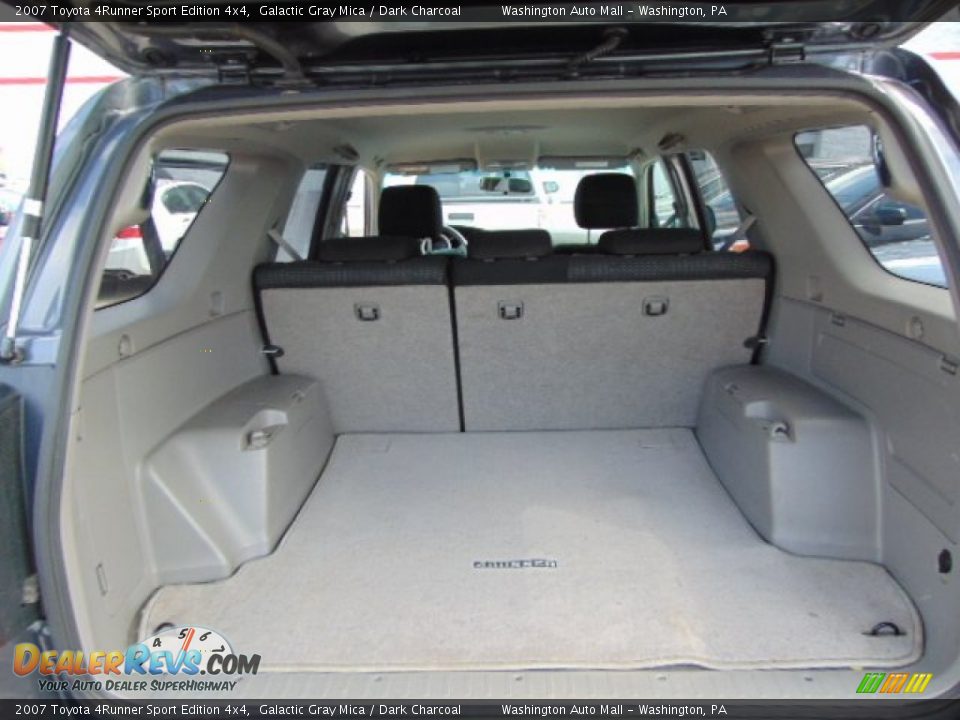 2007 Toyota 4Runner Sport Edition 4x4 Galactic Gray Mica / Dark Charcoal Photo #17