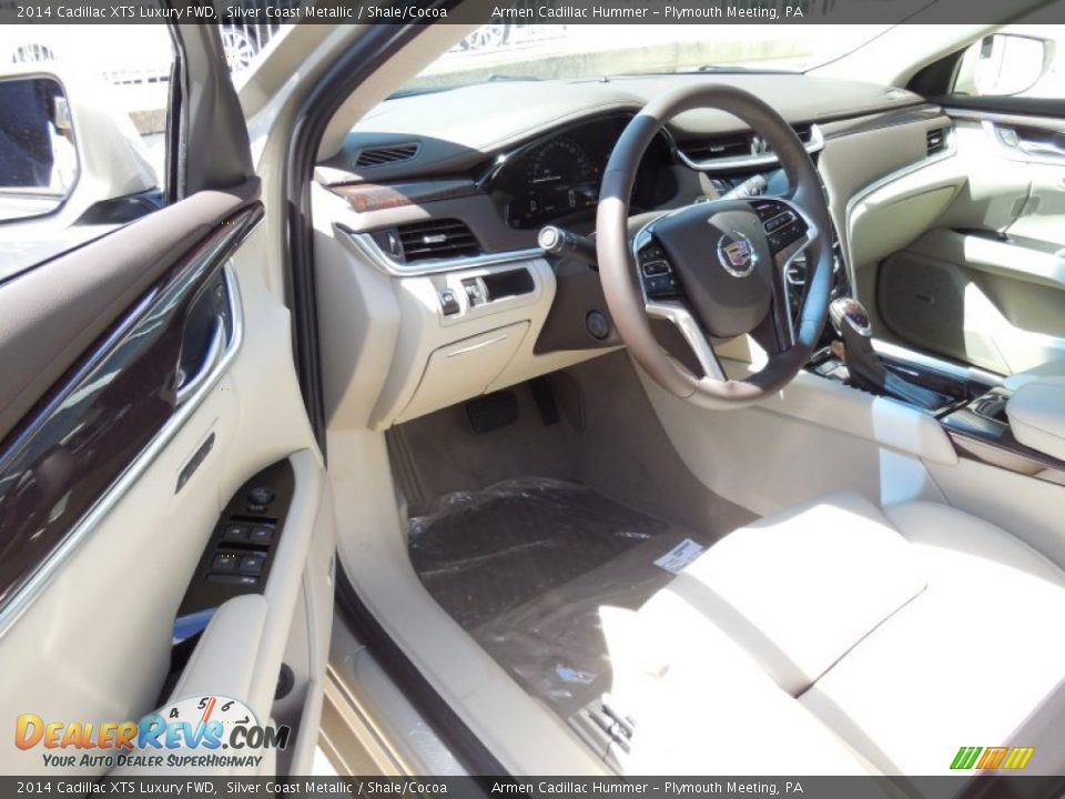 2014 Cadillac XTS Luxury FWD Silver Coast Metallic / Shale/Cocoa Photo #7