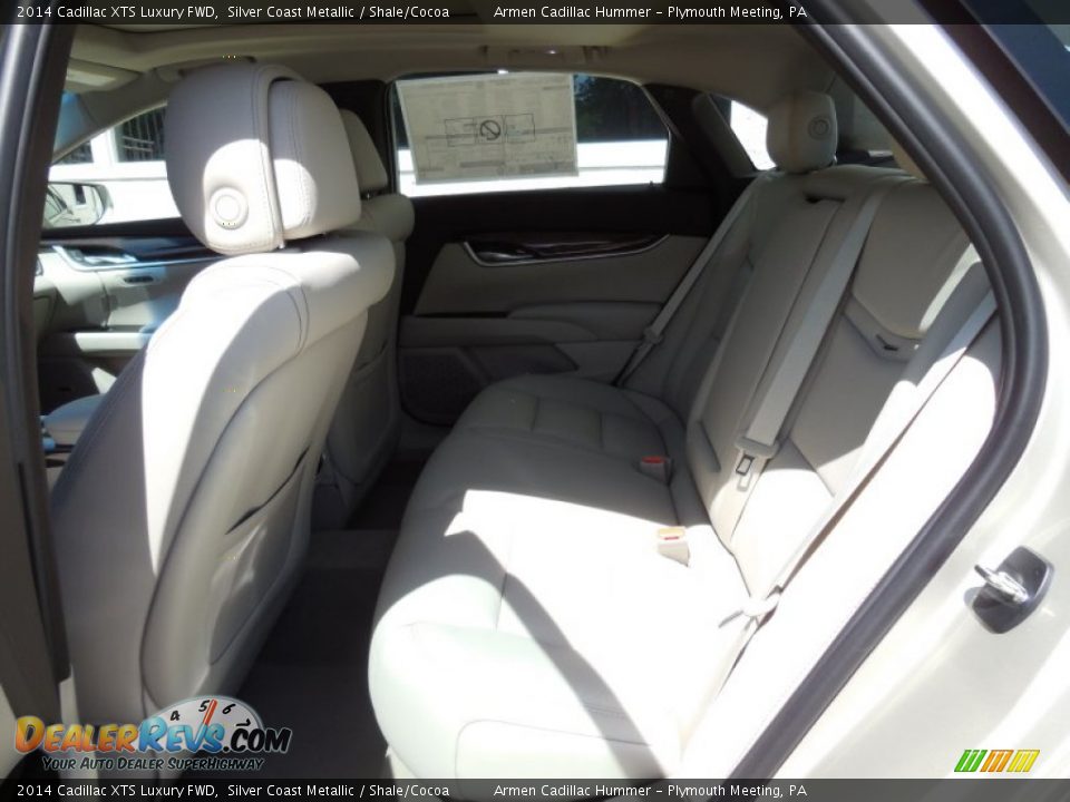 2014 Cadillac XTS Luxury FWD Silver Coast Metallic / Shale/Cocoa Photo #9